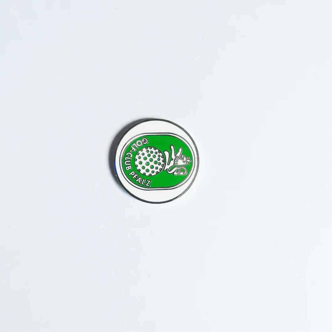 Wholesale Custom Hard Enamel Poker Chip Golf Ball Marker